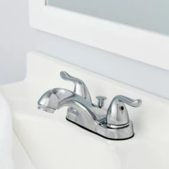 Constructor 4 In. Centerset 2-Handle Bathroom Faucet In Chrome -Master Locks Shop 6b4c64875342c718e1aa59465645d4e2 1800x1800