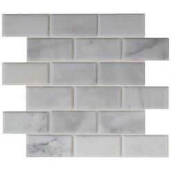 MSI Greecian White Beveled 12 In. X 12 In. X 10 Mm Polished Marble Mesh-Mounted Mosaic Tile (1 Sq. Ft.) -Master Locks Shop 6bcfca6da4a37f61e48529063bd9d8e2 1800x1800