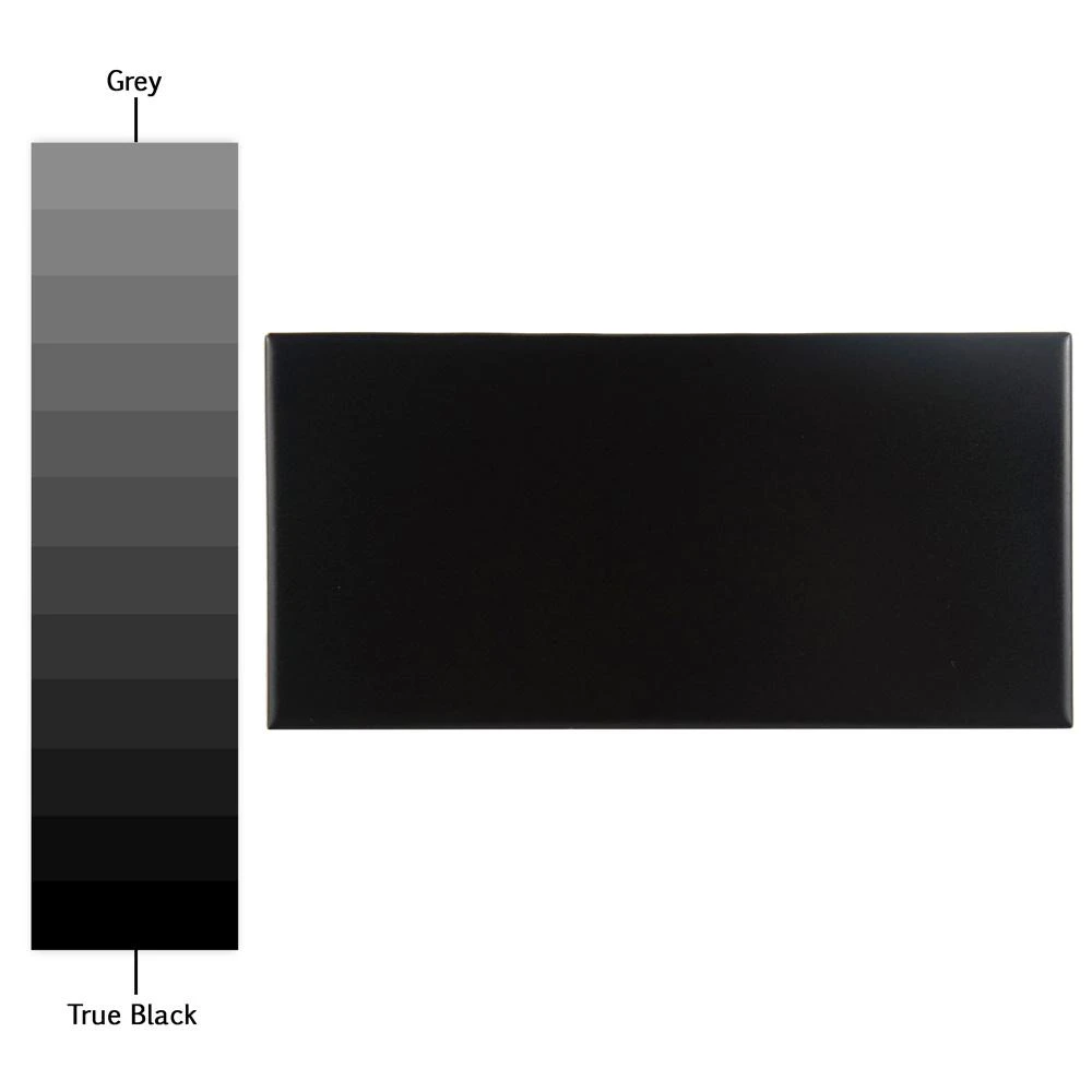 Merola Tile Projectos 7-3/4 In. X 3-7/8 In. Preto Matte Ceramic Subway Floor And Wall Subway Tile (11.46 Sq. Ft. / Case) 9 Merola Tile Projectos 7-3/4 In. X 3-7/8 In. Preto Matte Ceramic Subway Floor And Wall Subway Tile (11.46 Sq. Ft. / Case) - Image 7