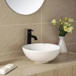 KRAUS Soft Round Ceramic Vessel Bathroom Sink In White -Master Locks Shop 6e9ee80c5243e22c11632f58b0f11b15 1800x1800