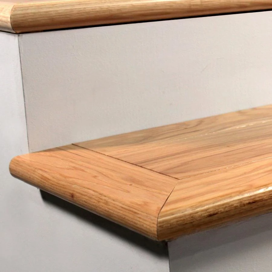 Flexco Solid Wood Stair Nose 2.25-in X 144-in Natural Unfinished Stair Nosing 4 Flexco Solid Wood Stair Nose 2.25-in X 144-in Natural Unfinished Stair Nosing - Image 2