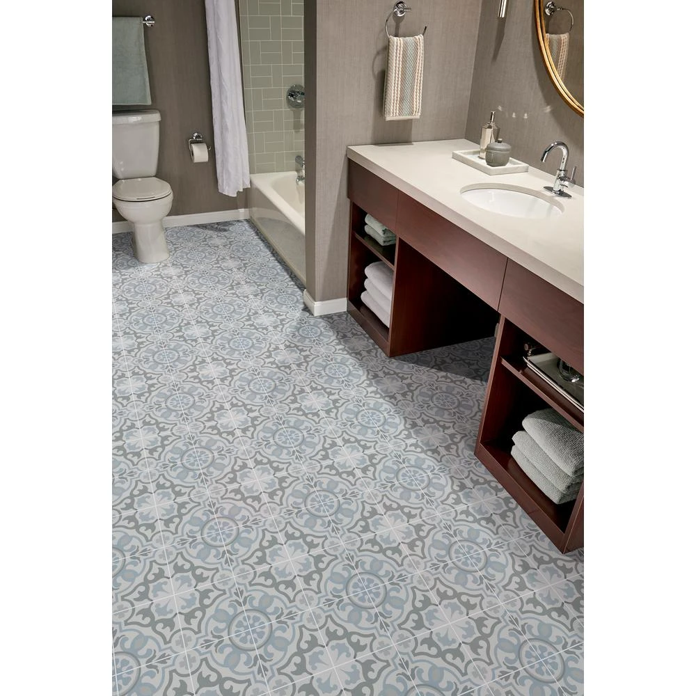 MSI Blume Encaustic 8 In. X 8 In. Matte Porcelain Floor And Wall Tile (5.33 Sq. Ft. / Case) 4 MSI Blume Encaustic 8 In. X 8 In. Matte Porcelain Floor And Wall Tile (5.33 Sq. Ft. / Case) - Image 2