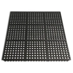 Rubber-Cal "Dura-Chef Interlock" Anti-Fatigue Mats - 5/8 In X 3 Ft X 3 Ft - Black Rubber Matting -Master Locks Shop 7529bb15 d9d5 4d5d b113 94920c57e003 1.3aafc20eabaab4ded7d2978117430972 1800x1800