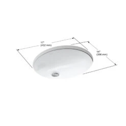 KOHLER Caxton Vitreous China Undermount Bathroom Sink In White With Overflow Drain 22 KOHLER Caxton Vitreous China Undermount Bathroom Sink In White With Overflow Drain -Master Locks Shop 765093845319eab1b7957cc3953de86e 1800x1800