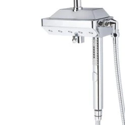 5-spray 12 In. Dual Shower Head And Handheld Shower Head With Body Spray In Chrome -Master Locks Shop 78102d6f3296b435513d48734f3e0ac9 1800x1800