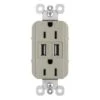 Legrand Radiant Nickel 15-Amp Decorator Tamper Resistant Residential Usb Outlet -Master Locks Shop 785007038941 1800x1800