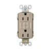 Legrand Radiant Nickel 15-Amp Decorator Tamper Resistant GFCI Residential/Commercial Outlet