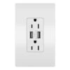 Legrand Radiant White 15-Amp Decorator Tamper Resistant With Wall Plate Residential Usb Outlet 1 Legrand Radiant White 15-Amp Decorator Tamper Resistant With Wall Plate Residential Usb Outlet -Master Locks Shop 785007150674 1800x1800