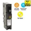 Square D Homeline 20-Amp 1-Pole Dual Function AFCI/GFCI Circuit Breaker