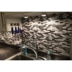 12 In. X 12 In. Grey Peel And Stick Tile Backsplash For Kitchen (10-Pack) -Master Locks Shop 7a067cab076e94c2e2708e39b284731c 1800x1800