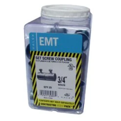 3/4 In. Electrical Metallic Tube (EMT) Set-Screw Coupling (25 Pack) -Master Locks Shop 7a8e070caebe1b37251da6d4aea6054e 1800x1800