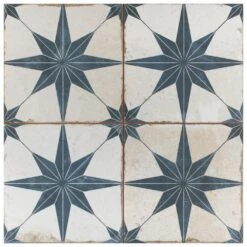 Merola Tile Kings Star Nero 17-5/8"x17-5/8" Ceramic F/W Tile -Master Locks Shop 7c48bf74cfb4564500ac122d1243481e 1800x1800