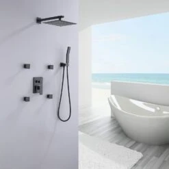 Waterfall Top Spray Wall Type Bathroom Shower Set With Black 4 Side Spray Hot And Cold Body -Master Locks Shop 7dcead8e8c88361b527b12516de7c998 1800x1800