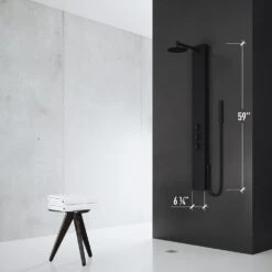 Elling-Ton 59 In. 4-Jet High Pressure Shower System With Fixed Rainhead And Handheld Dual Shower In Matte Black -Master Locks Shop 7e2517c74ebf2494c538e1b23e50a767 1800x1800