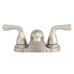 Foundations 4 In. Centerset 2-Handle Bathroom Faucet In Brushed Nickel -Master Locks Shop 7ebec5c43d1db98f25da8be09083d9f4 1800x1800