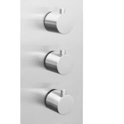 AKDY 58-in Stainless Steel 2-Spray Shower Panel System (Valve Included) -Master Locks Shop 810764023746 10486340 1800x1800