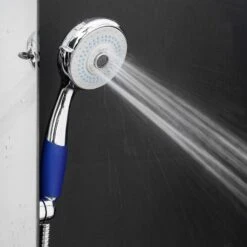 AKDY 52-in Mirror Tempered Glass 8-Spray Shower Panel System (Valve Included) -Master Locks Shop 810764028628 10507054 1800x1800