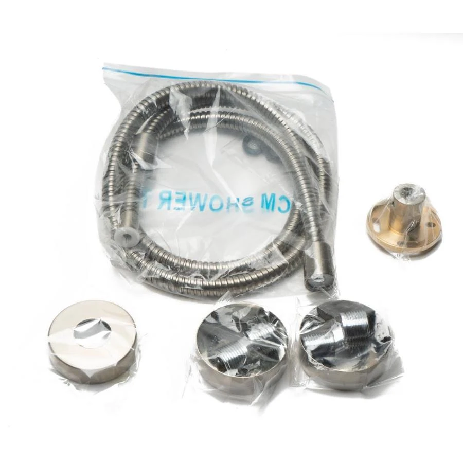 ALFI Brand Brushed Nickel Shower Bar System 3 ALFI Brand Brushed Nickel Shower Bar System