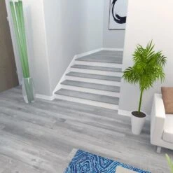 Cali Bamboo Gray Ash Stair Tread