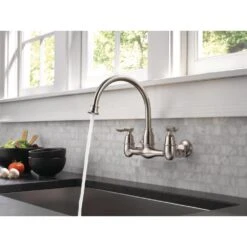 Corin 2-Handle Wall-Mount Kitchen Faucet In Stainless -Master Locks Shop 81e075843aac0a0367cee82c1777dc37 1800x1800