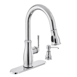 Kagan Single-Handle Pull-Down Sprayer Kitchen Faucet With Soap Dispenser In Bronze -Master Locks Shop 82011a8543bc30fc94cca89510646a2a 1800x1800