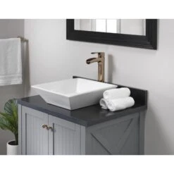 Jacuzzi Callum Brushed Nickel 1-handle Vessel WaterSense Bathroom Sink Faucet With Drain -Master Locks Shop 820633939849 14063565 1800x1800