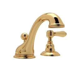 Rohl Country Bath Tuscan Brass 2-handle Widespread Bathroom Sink Faucet With Drain -Master Locks Shop 824438194403 09247158 1800x1800