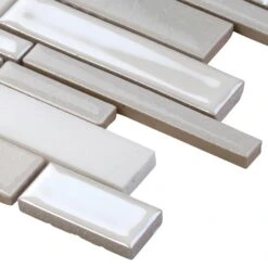 MSI Everest Interlocking 12 In. X 12 In. X 8 Mm Textured Porcelain And Stone Mesh-Mounted Mosaic Tile (1 Sq. Ft.) -Master Locks Shop 82a6dde41f5cf657ba998cfefbd59576 1800x1800