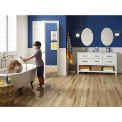 SMARTCORE 11-Piece 5-in X 48.03-in Lanier Hickory Luxury Vinyl Plank Flooring -Master Locks Shop 836211224795 14155645 1800x1800