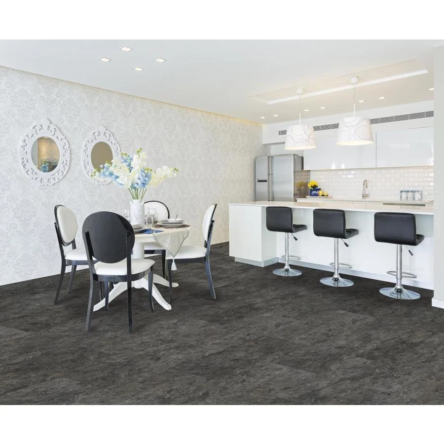 SMARTCORE Ultra 8-Piece 11.97-in X 23.62-in Midnight Luxury Vinyl Plank Flooring 9 SMARTCORE Ultra 8-Piece 11.97-in X 23.62-in Midnight Luxury Vinyl Plank Flooring - Image 7