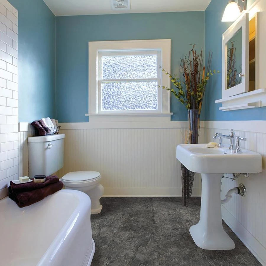 SMARTCORE Ultra 8-Piece 11.97-in X 23.62-in Midnight Luxury Vinyl Plank Flooring 10 SMARTCORE Ultra 8-Piece 11.97-in X 23.62-in Midnight Luxury Vinyl Plank Flooring - Image 8