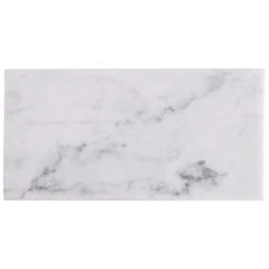 Ivy Hill Tile White Carrara 3 In. X 6 In. X 9mm Polished Marble Subway Tile (40 Pieces / 5 Sq. Ft. / Box) -Master Locks Shop 83a0a47a486b12191da6818c7604ec48 1800x1800