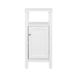 Elegant Home Fashions Sierra 13.5-in W X 32-in H X 11-in D White MDF Freestanding Linen Cabinet 5 Elegant Home Fashions Sierra 13.5-in W X 32-in H X 11-in D White MDF Freestanding Linen Cabinet -Master Locks Shop 848687023734xl 1800x1800