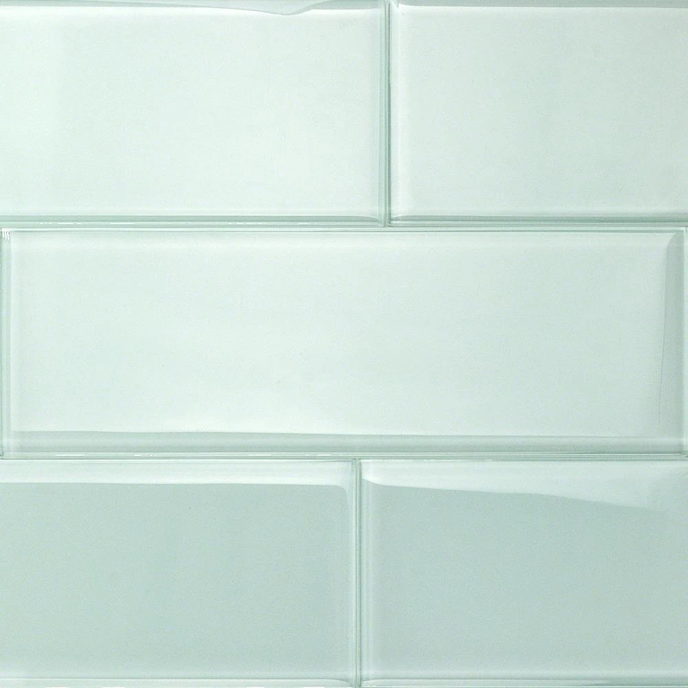 Ivy Hill Tile Contempo Seafoam 4 In. X 12 In. X 8mm Polished Glass Subway Wall Tile (1 Sq. Ft.) (15 Pieces 5 Sq.ft/Box) 5 Ivy Hill Tile Contempo Seafoam 4 In. X 12 In. X 8mm Polished Glass Subway Wall Tile (1 Sq. Ft.) (15 Pieces 5 Sq.ft/Box) - Image 3
