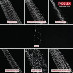 SureDock 7-Spray 5 In. Single Wall Mount Handheld H2Okinetic Shower Head In SpotShield Brushed Nickel 24 SureDock 7-Spray 5 In. Single Wall Mount Handheld H2Okinetic Shower Head In SpotShield Brushed Nickel -Master Locks Shop 850797ea94acf603db07cc8d6676944a 1800x1800