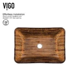VIGO Glass Vessel Bathroom Sink In Amber Sunset And Linus Faucet Set In Antique Rubbed Bronze -Master Locks Shop 866c4f452e1b1f9a8fdd5a08394d4ed8 1800x1800
