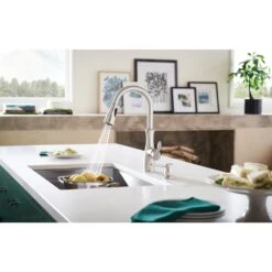Nellis Single-Handle Pull-Down Sprayer Kitchen Faucet With Reflex And Power Clean In Spot Resist Stainless -Master Locks Shop 868baac92a4e29a71015438495487e35 1800x1800