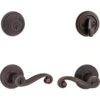 Kwikset Lido Venetian Bronze Smartkey Single-Cylinder Deadbolt Universal Keyed Entry Door Handle Combo Pack (1 Handle And 1 Deadbolt) -Master Locks Shop 883351072960 1800x1800