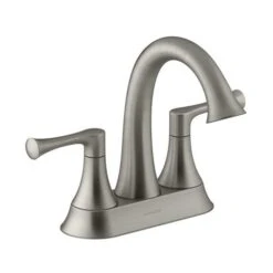 KOHLER Lilyfield Brushed Nickel 2-Handle 4-in Centerset WaterSense Bathroom Sink Faucet With Drain 30 KOHLER Lilyfield Brushed Nickel 2-Handle 4-in Centerset WaterSense Bathroom Sink Faucet With Drain -Master Locks Shop 885612574589xl 1800x1800