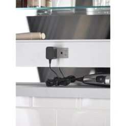 KOHLER Verdera 24-in X 30-in Rectangle Surface/Recessed Mirrored Medicine Cabinet With Outlet And Lights -Master Locks Shop 885612733610 10711641 1800x1800