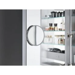 KOHLER Verdera 24-in X 30-in Rectangle Surface/Recessed Mirrored Medicine Cabinet With Outlet And Lights -Master Locks Shop 885612733610 10711642 1800x1800