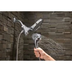 Attract 6-spray 6.75 In. Dual Shower Head And Handheld Shower Head In Chrome 10 Attract 6-spray 6.75 In. Dual Shower Head And Handheld Shower Head In Chrome -Master Locks Shop 8892c11bad9ebda1c6d8108c10b23a23 1800x1800