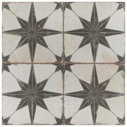 Merola Tile Kings Star Nero 17-5/8"x17-5/8" Ceramic F/W Tile -Master Locks Shop 8a85ccfe83042d8d74981be64e9125ac 1800x1800