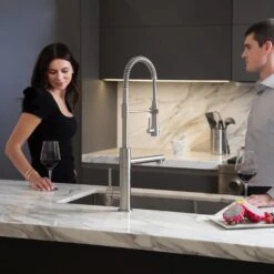 Artec Pro Single-Handle Pull-Down Sprayer Kitchen Faucet And Pot Filler In Brushed Gold 20 Artec Pro Single-Handle Pull-Down Sprayer Kitchen Faucet And Pot Filler In Brushed Gold -Master Locks Shop 8a913ea78d57af0333086e365a8a8bec 1800x1800