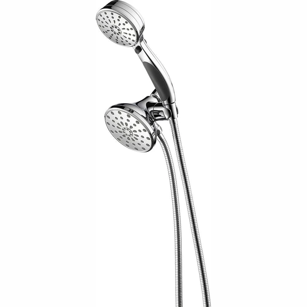 ActivTouch 9-Spray 3.7 In. Dual Wall Mount Fixed And Handheld Shower Head In Stainless 6 ActivTouch 9-Spray 3.7 In. Dual Wall Mount Fixed And Handheld Shower Head In Stainless - Image 4