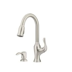 Deming Single-Handle Pull-Down Sprayer Kitchen Faucet In Spot Defense Stainless Steel -Master Locks Shop 8f2d2ad74f78be7ba73a512ea17a1b1f 1800x1800