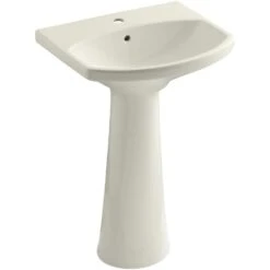 KOHLER Cimarron 8 In. Widespread Vitreous China Pedestal Combo Bathroom Sink In White With Overflow Drain -Master Locks Shop 8f7e562ccd81dce0c176fb5ffeae5fa7 1800x1800