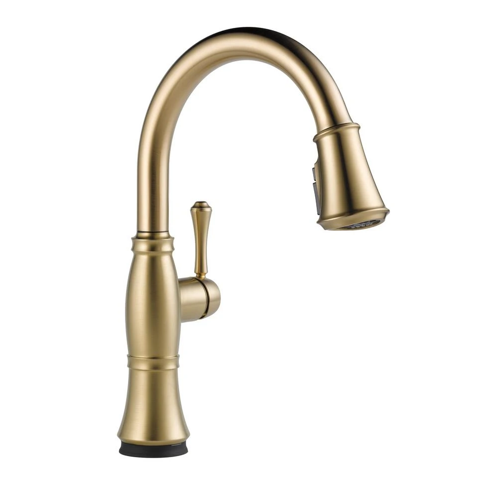 Cassidy Touch Single-Handle Pull-Down Sprayer Kitchen Faucet In Lumicoat Champagne Bronze 3 Cassidy Touch Single-Handle Pull-Down Sprayer Kitchen Faucet In Lumicoat Champagne Bronze