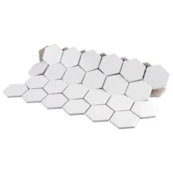 Merola Tile Metro Hex 2" Glossy 11-1/8"x12-5/8" White Porcelain Mosaic (9.64 Sq.ft. /Case) -Master Locks Shop 923be90e30d38002dde60a86020c46ac 1800x1800