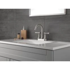 Chamberlain 4 In. Centerset 2-Handle Bathroom Faucet In SpotShield Brushed Nickel -Master Locks Shop 92d98b9c1dd9994700f244e4094ad4a8 1800x1800